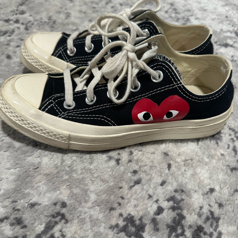 Comme des garcons x converse sneakers